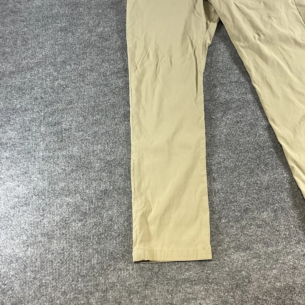 The North Face Mens Motion Pants Khaki Tan Straight Leg Hiking Outdoor Size 30
